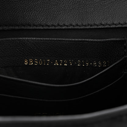 Fendi Nappa FF 1974 Embossed Mini Baguette Black 7 of 10