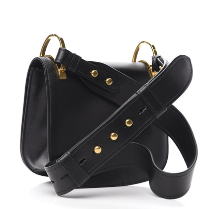 Prada City Calf Pionniere Saddle Bag Black 3 of 9