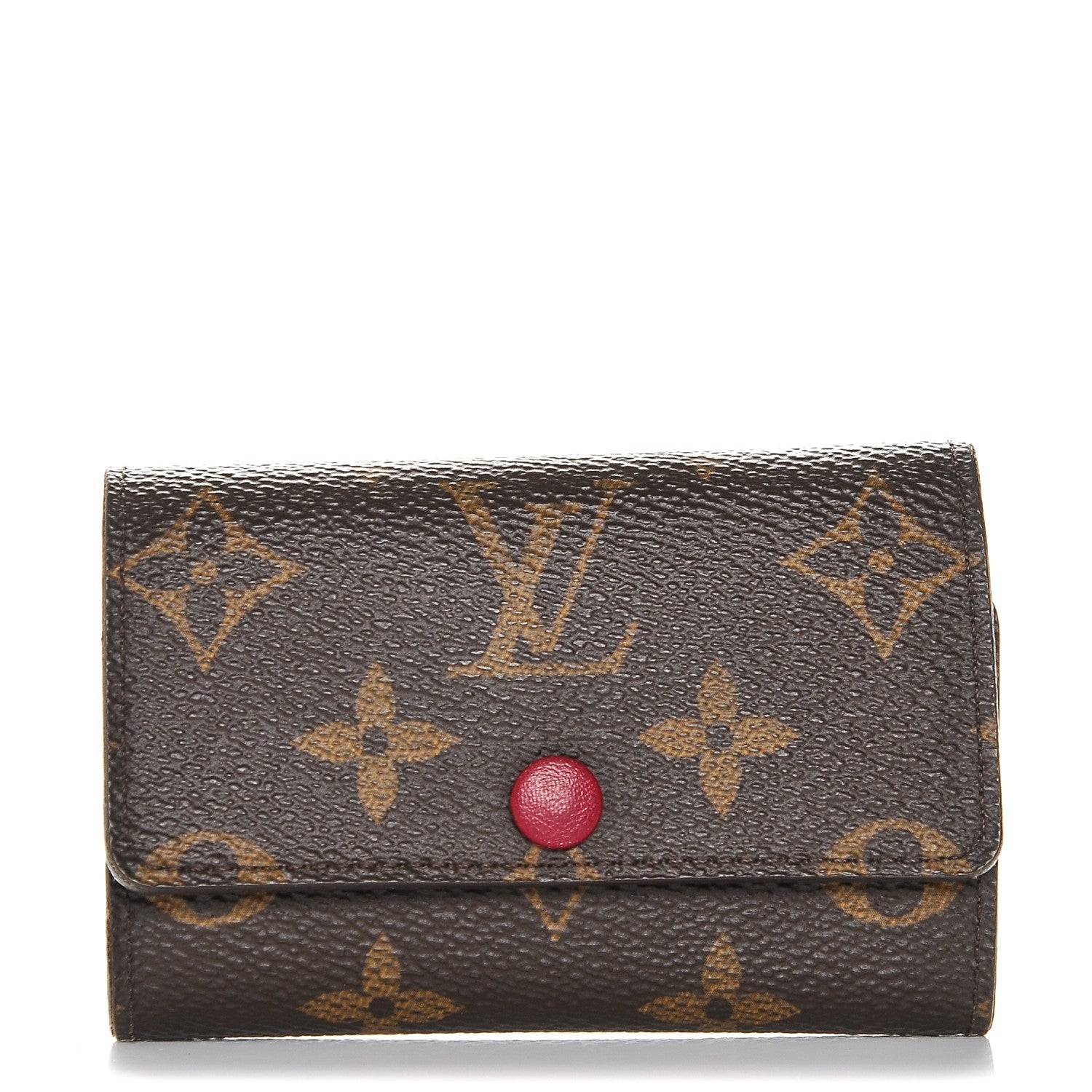 Louis Vuitton Monogram 6 Key Multicles Holder Fuchsia 1 of 6