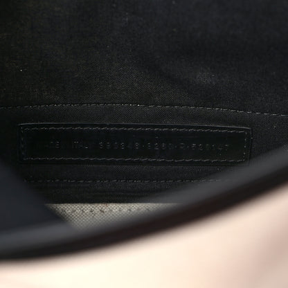 Balenciaga Cotton Canvas Satin Calfskin XS White Black 7 of 13