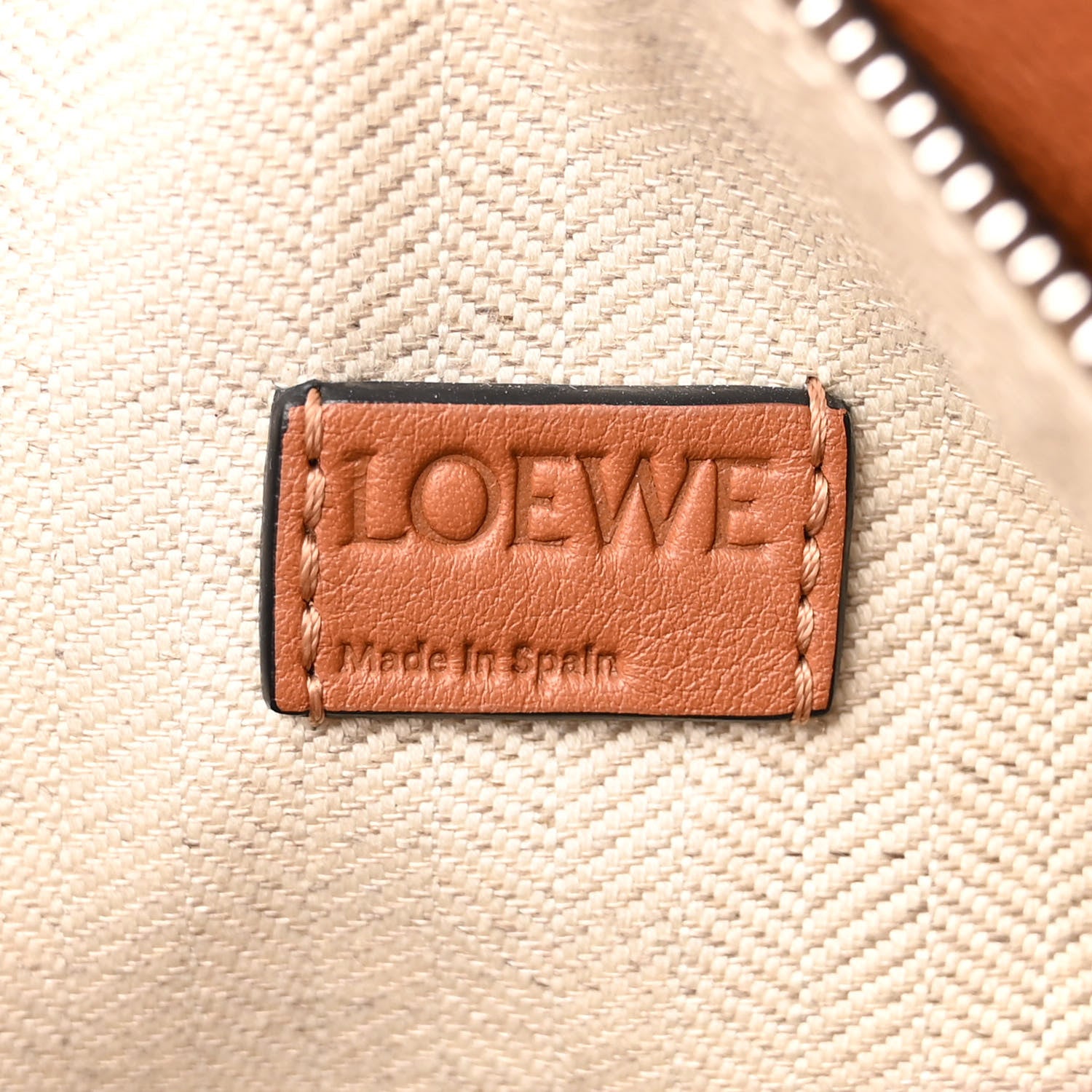 Loewe Calfskin Mini Puzzle Bag Tan 6 of 10