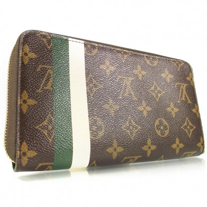 Louis Vuitton Monogram Groom Zippy Organizer Wallet Green 2 of 7
