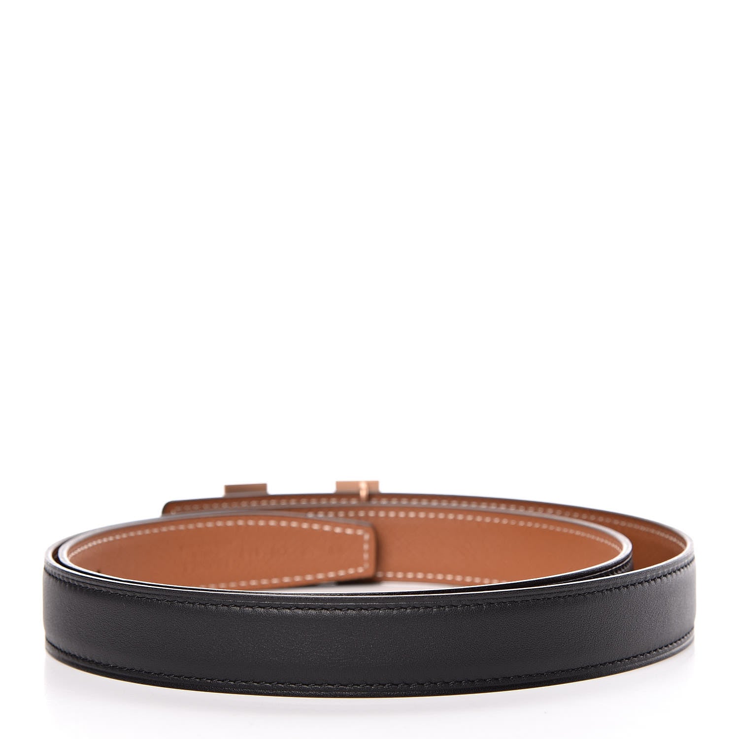 Hermes Swift Epsom 24mm Mini Constance H Belt 90 Black Gold 3 of 7