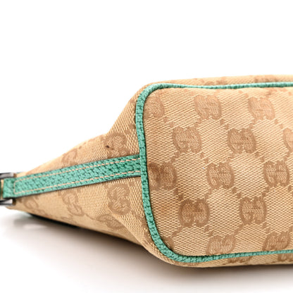 Gucci Monogram Boat Pochette Teal 9 of 17