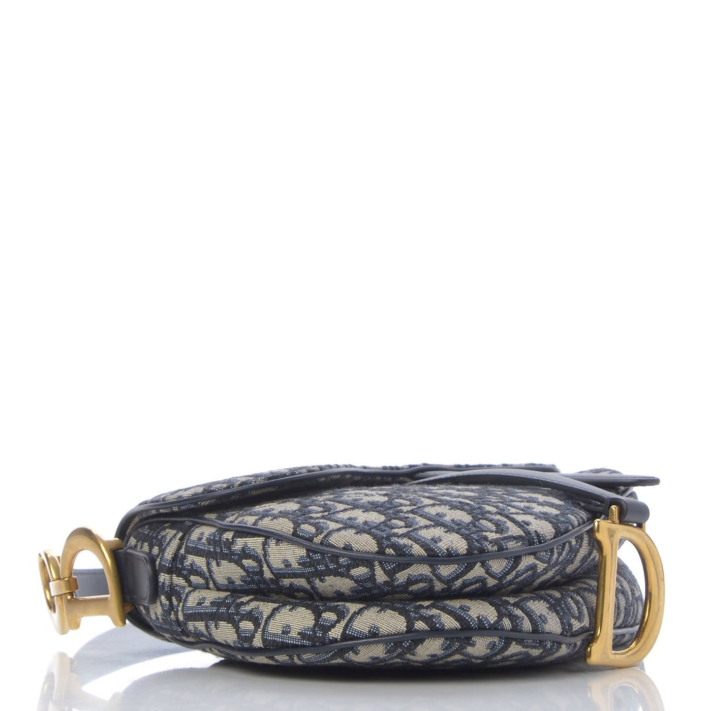 Oblique Saddle Bag Blue