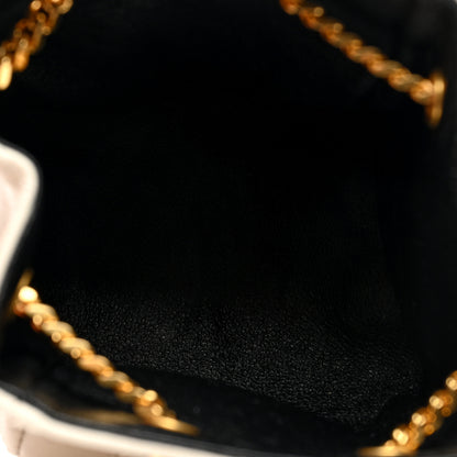 Saint Laurent Lambskin Quilted Baby Bucket Bag Crema Soft 5 of 9