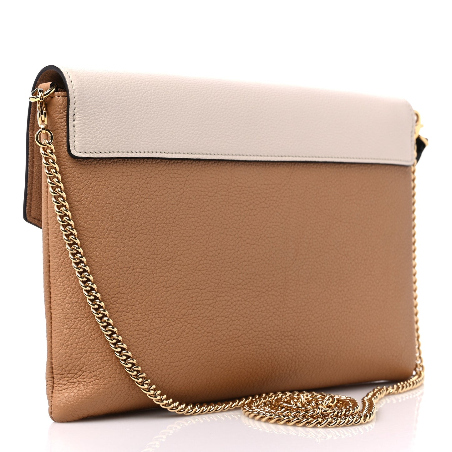 Soft Calfskin My Lockme Pochette Arizona Quartz Caramel