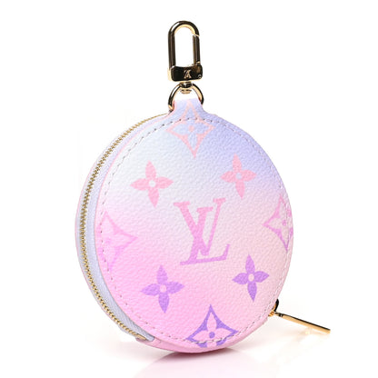Louis Vuitton Monogram Spring In The City Papillon BB Round Coin Purse Sunrise Pastel 3 of 6