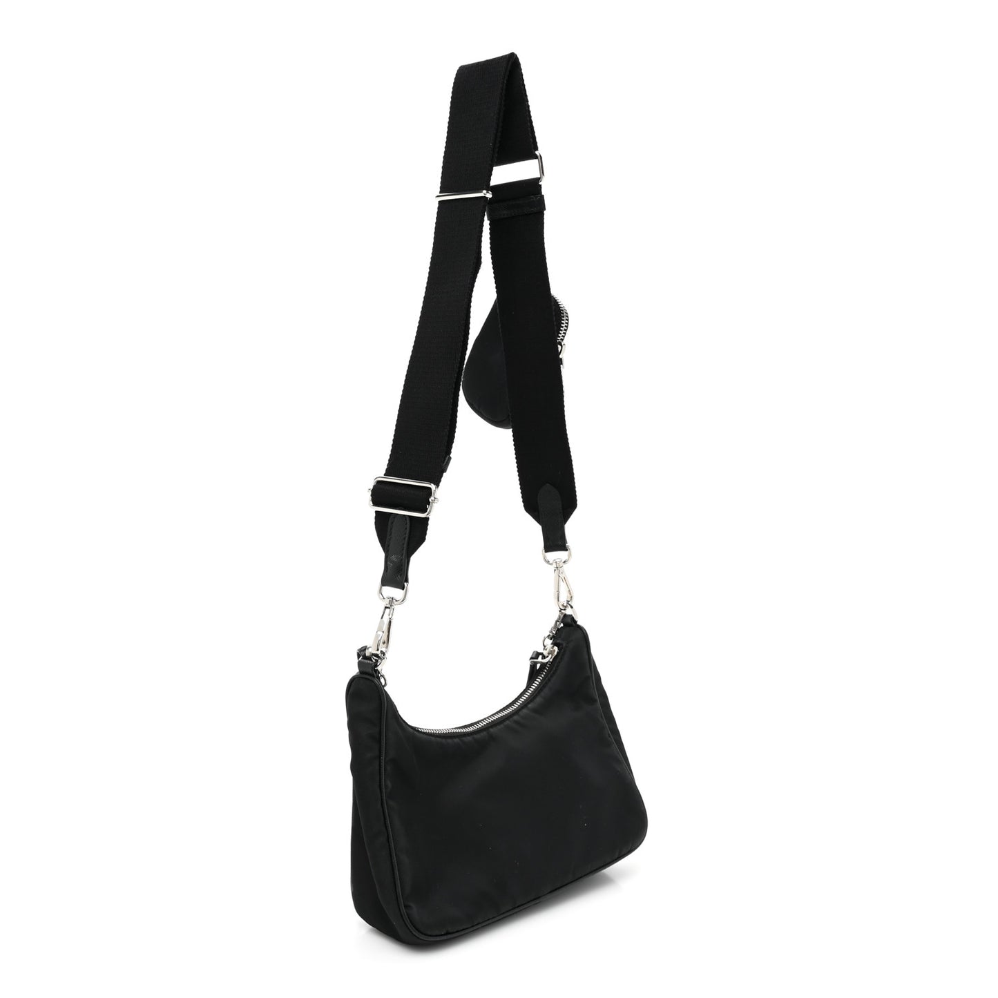Nylon Re-Edition 2005 Shoulder Bag Black