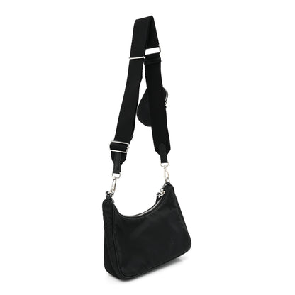 Prada Nylon Re-Edition 2005 Shoulder Bag Black 3 of 15