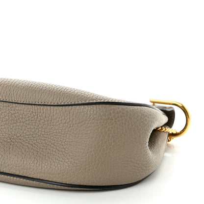 Chloe Grained Lambskin Mini Drew Shoulder Bag Motty Grey 9 of 9