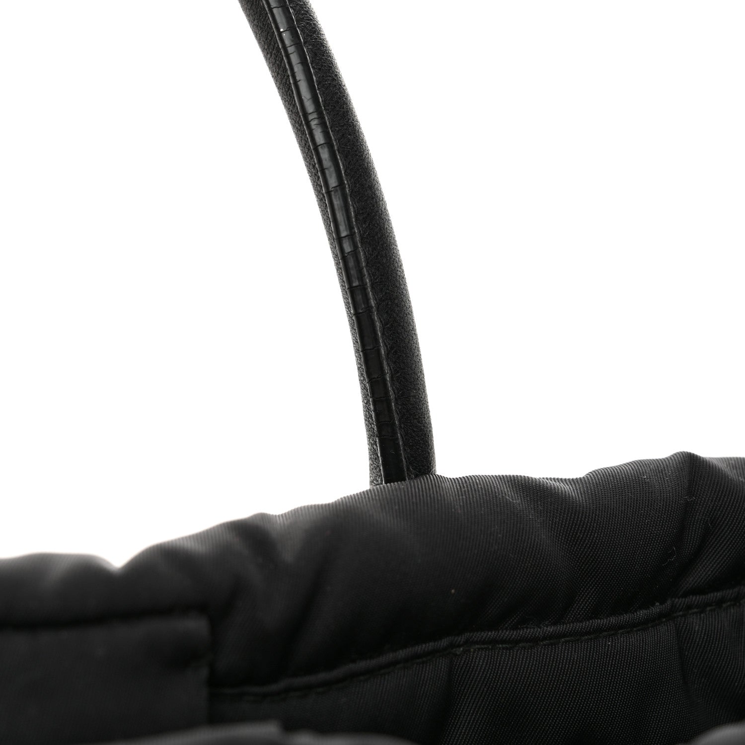 Prada Tessuto Nylon Bomber Tote Black 11 of 14