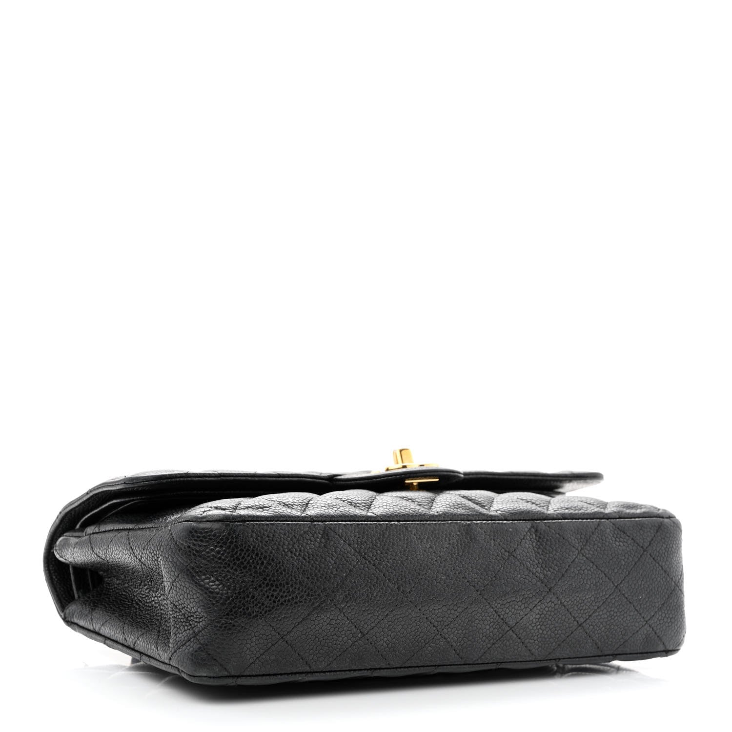 Chanel Caviar Quilted Medium Double Flap Black 4 of 16