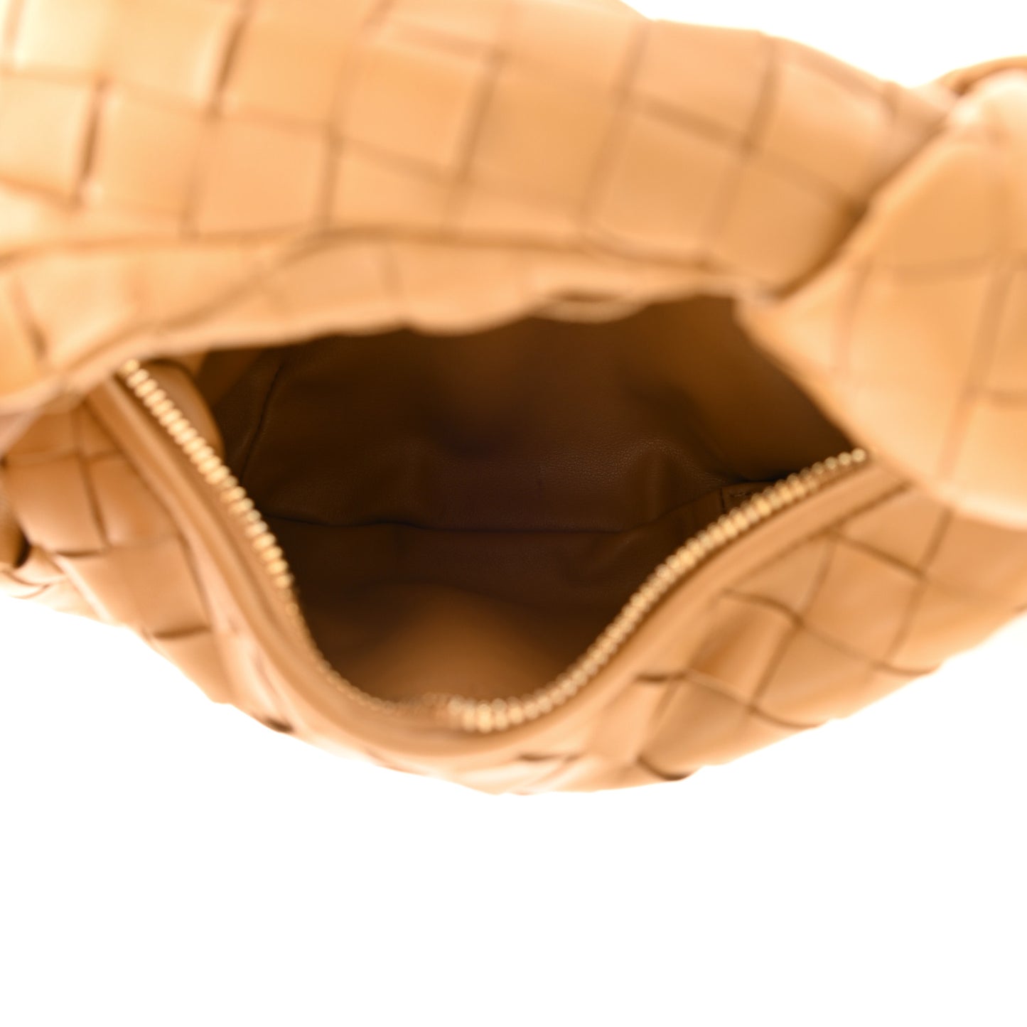 Nappa Intrecciato Mini Jodie Caramel