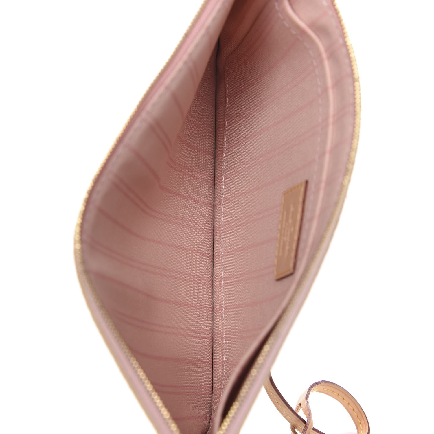 Louis Vuitton Damier Azur Neverfull MM GM Pochette Rose Ballerine 5 of 7
