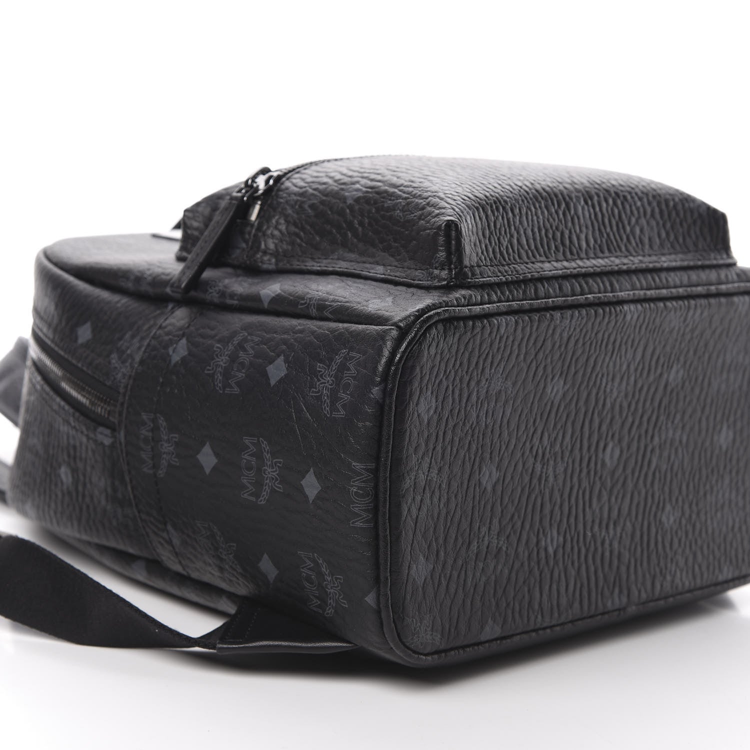 MCM Visetos Small Stark Backpack Black 5 of 10