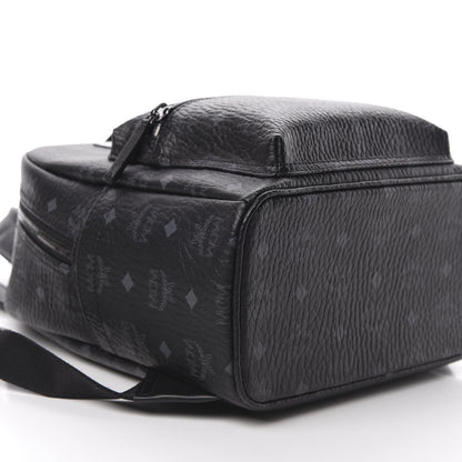MCM Visetos Small Stark Backpack Black 5 of 10