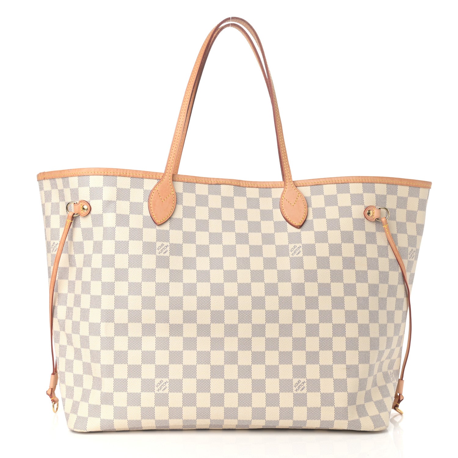 Louis Vuitton Damier Azur Neo Neverfull GM Rose Ballerine 3 of 9