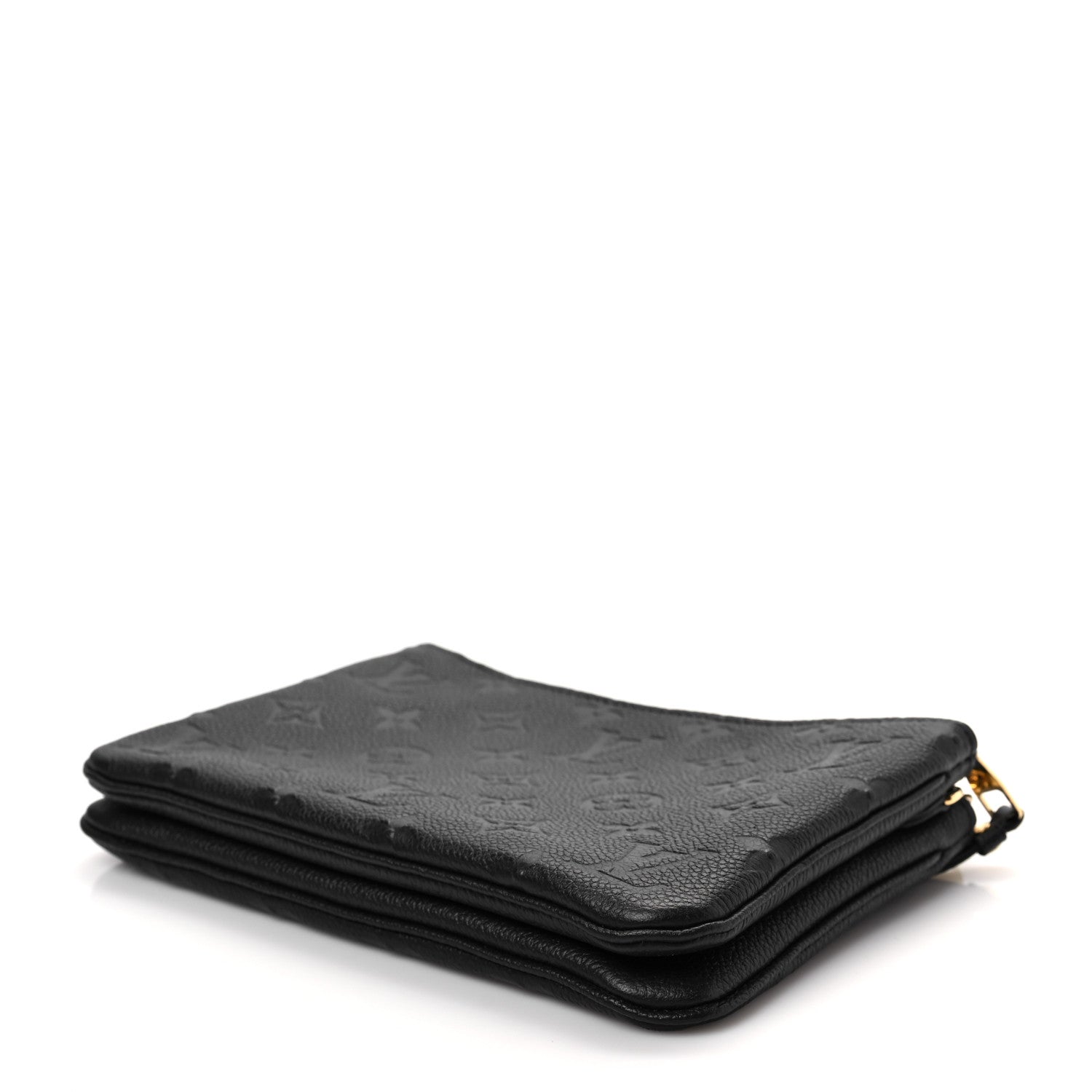 Louis Vuitton Empreinte Double Zip Pochette Black 7 of 7