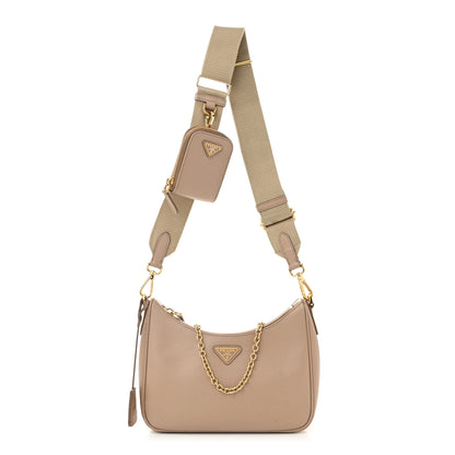 Prada Saffiano Re-Edition 2005 Shoulder Bag Cammeo 1 of 11