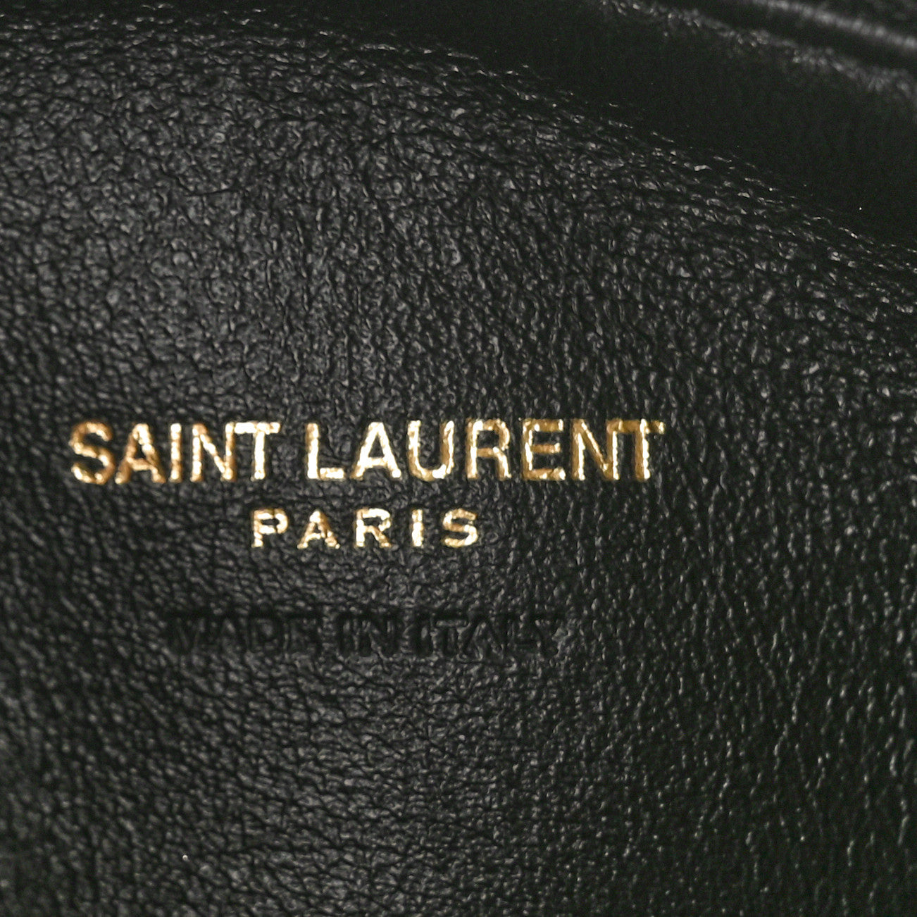 Lambskin Small Calypso Pouch Black