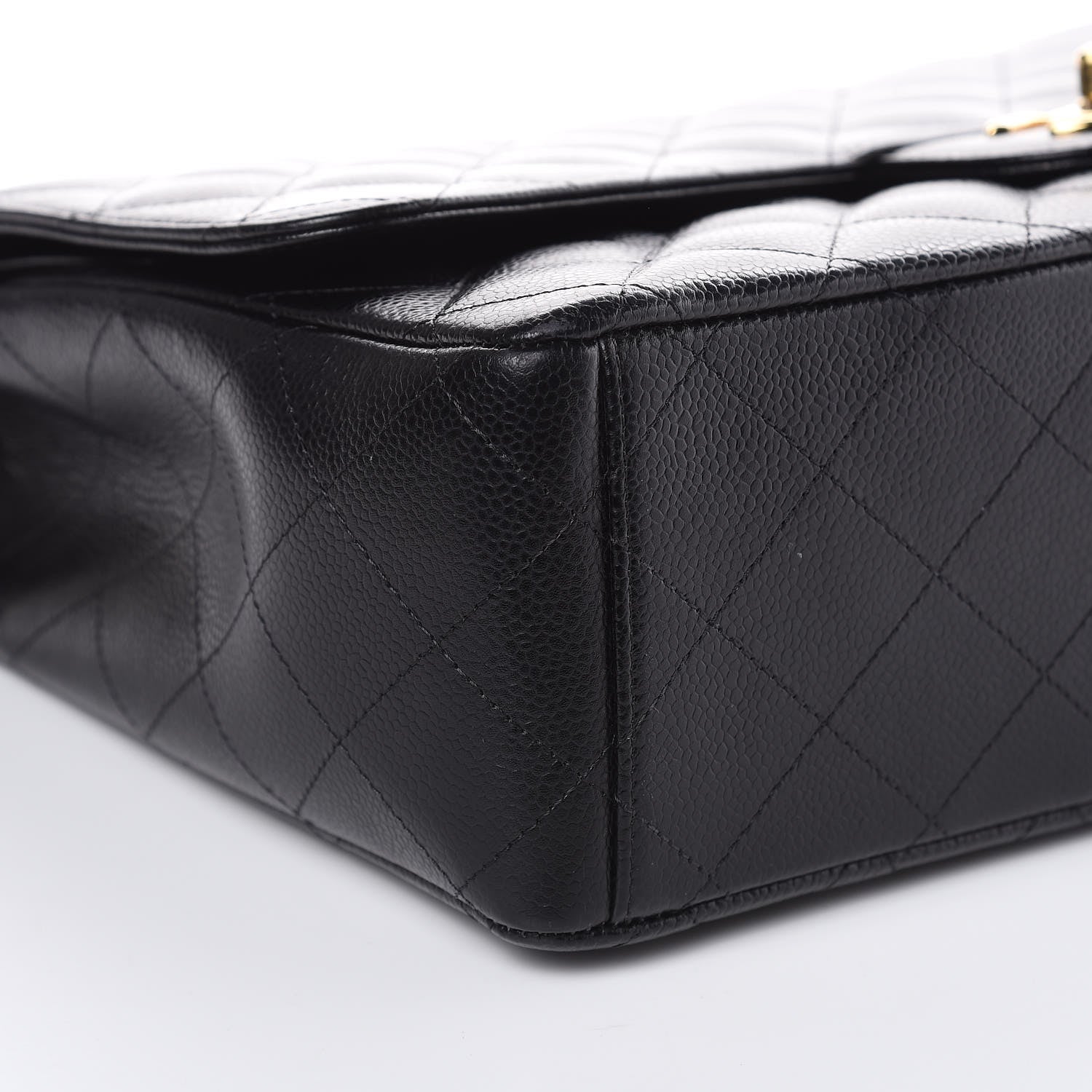 Chanel Caviar Quilted Maxi Double Flap Black 8 of 13
