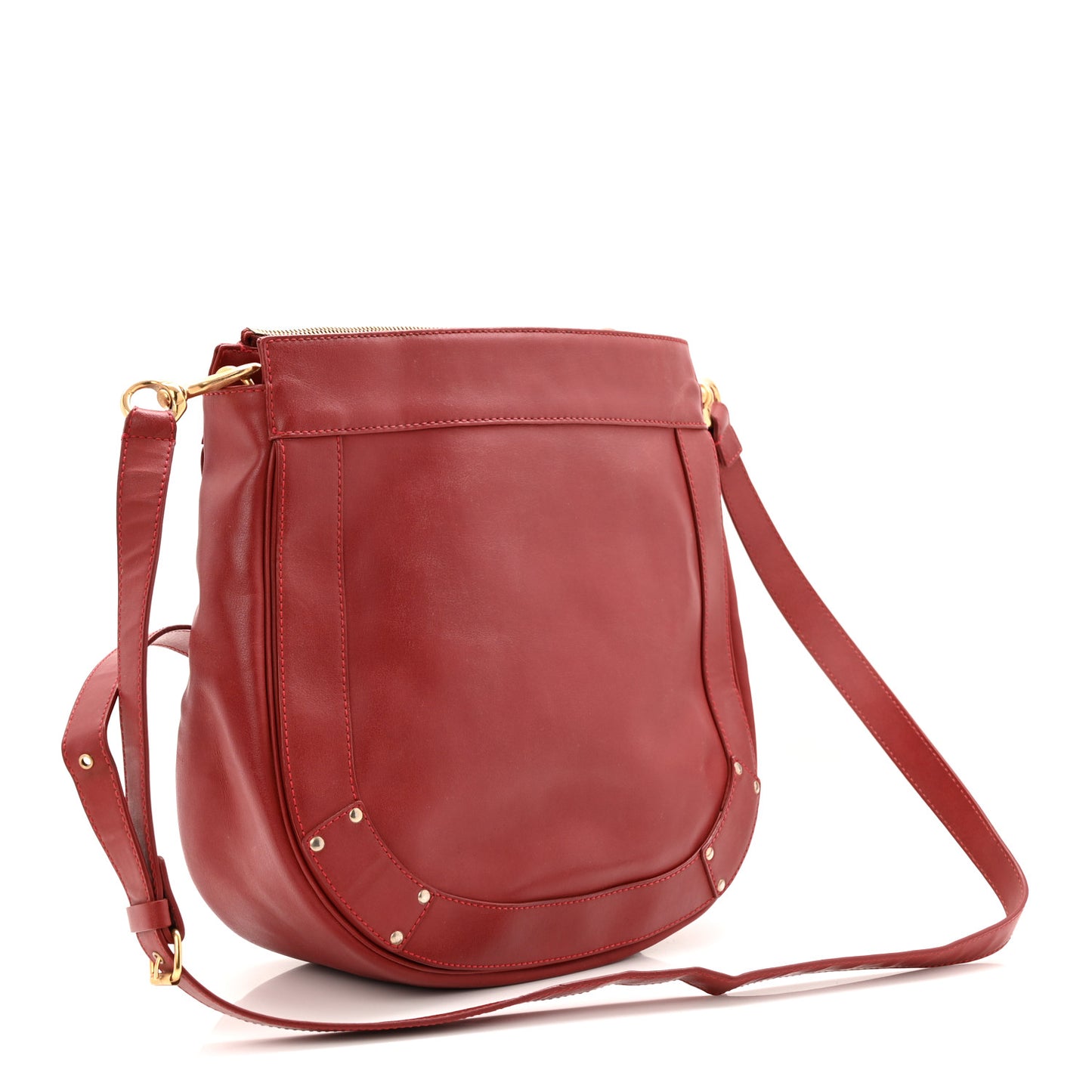 Calfskin Eden Crossbody Cherry