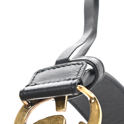 Gucci Calfskin Double G 30mm Belt 85 34 Black 6 of 8
