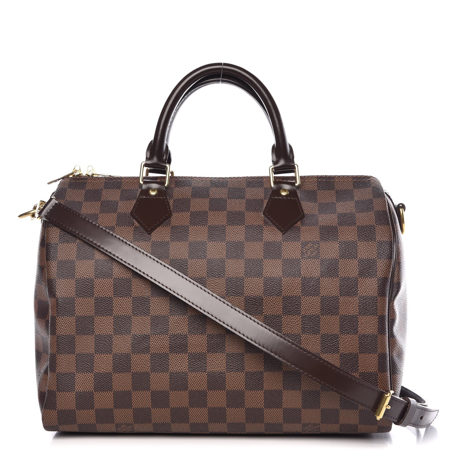 Louis Vuitton Damier Ebene Speedy Bandouliere 30 1 of 9