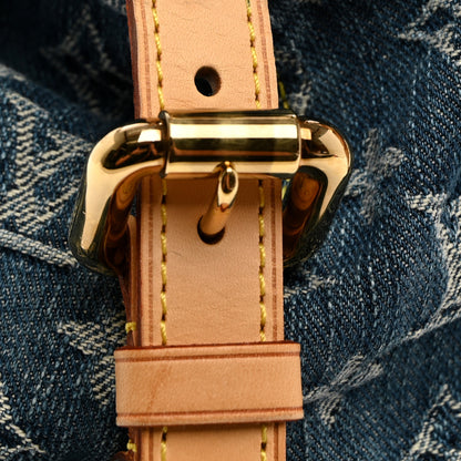 Louis Vuitton Denim Neo Cabby MM Blue 10 of 10