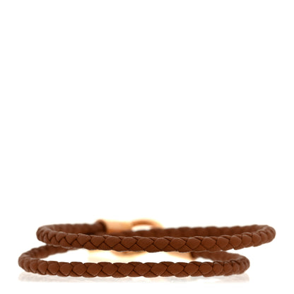 Hermes Swift Glenan Double Tour Bracelet T1 Gold 3 of 6
