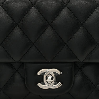 Chanel Calfskin Quilted CC Uniform Flap Belt Bag Black 7 of 10