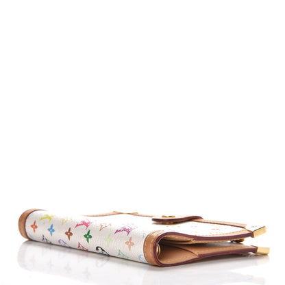 Louis Vuitton Monogram Multicolor Small Ring Agenda Cover White 4 of 8