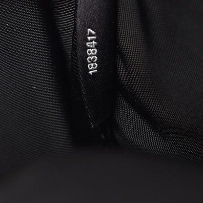 Alexander Wang Shearling Rubberized Lambskin Backpack Black 10 of 10