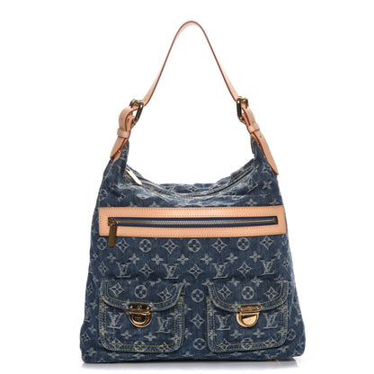 Louis Vuitton Denim Baggy GM Blue 1 of 7