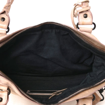 Balenciaga Agneau Classic Hardware First Bois de Rose 4 of 5