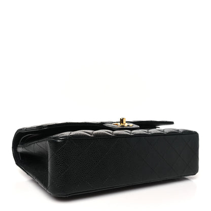 Chanel Caviar Quilted Medium Double Flap Black 4 of 10