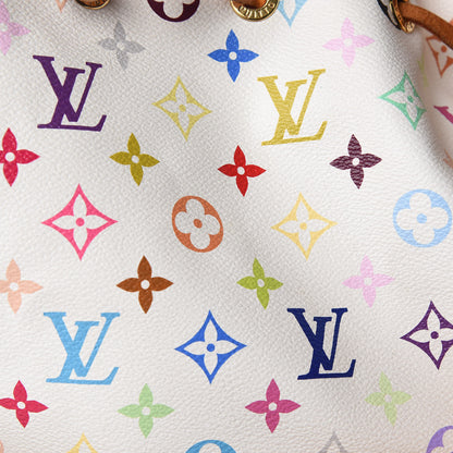 Louis Vuitton Monogram Multicolor Petit Noe White 14 of 18