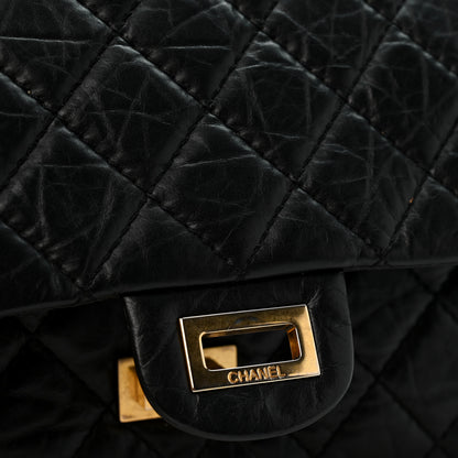 Chanel Aged Calfskin Quilted 2.55 Reissue 226 Flap Black 12 of 12