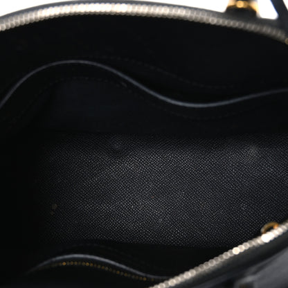 Balenciaga Signature Grained Calfskin Logo S Ville Top Handle Bag Black 5 of 11
