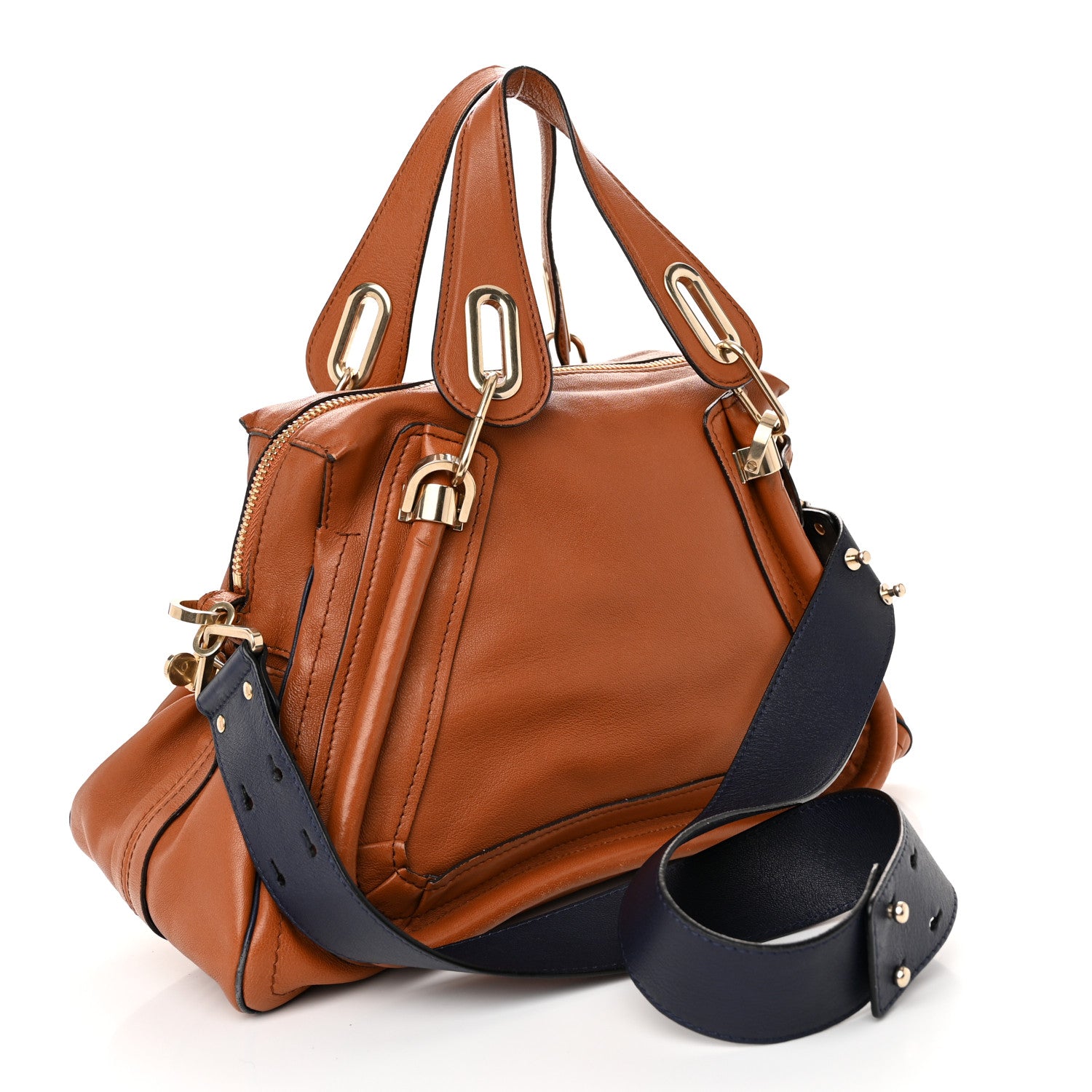 Chloe Sheepskin Medium Military Paraty Armagnac 3 of 13
