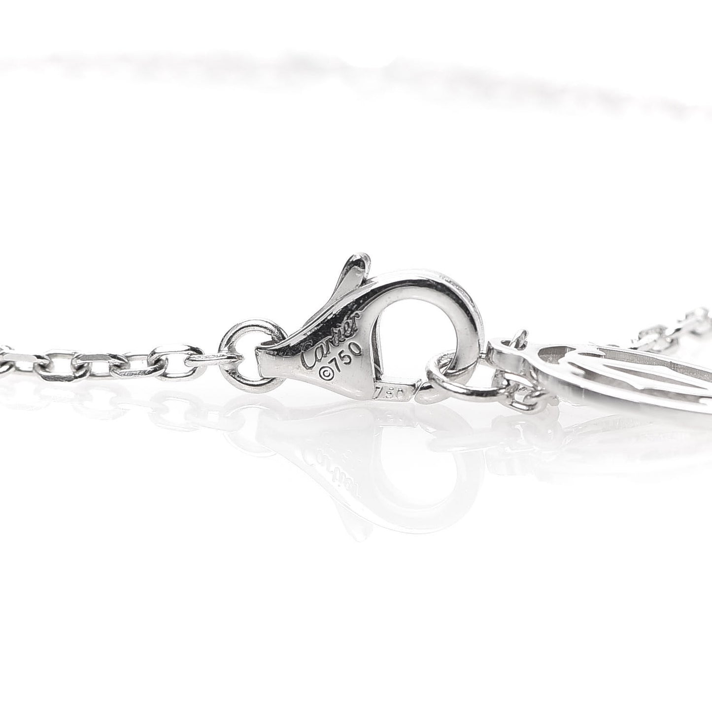 18K White Gold Diamond SM D'Amour Bracelet