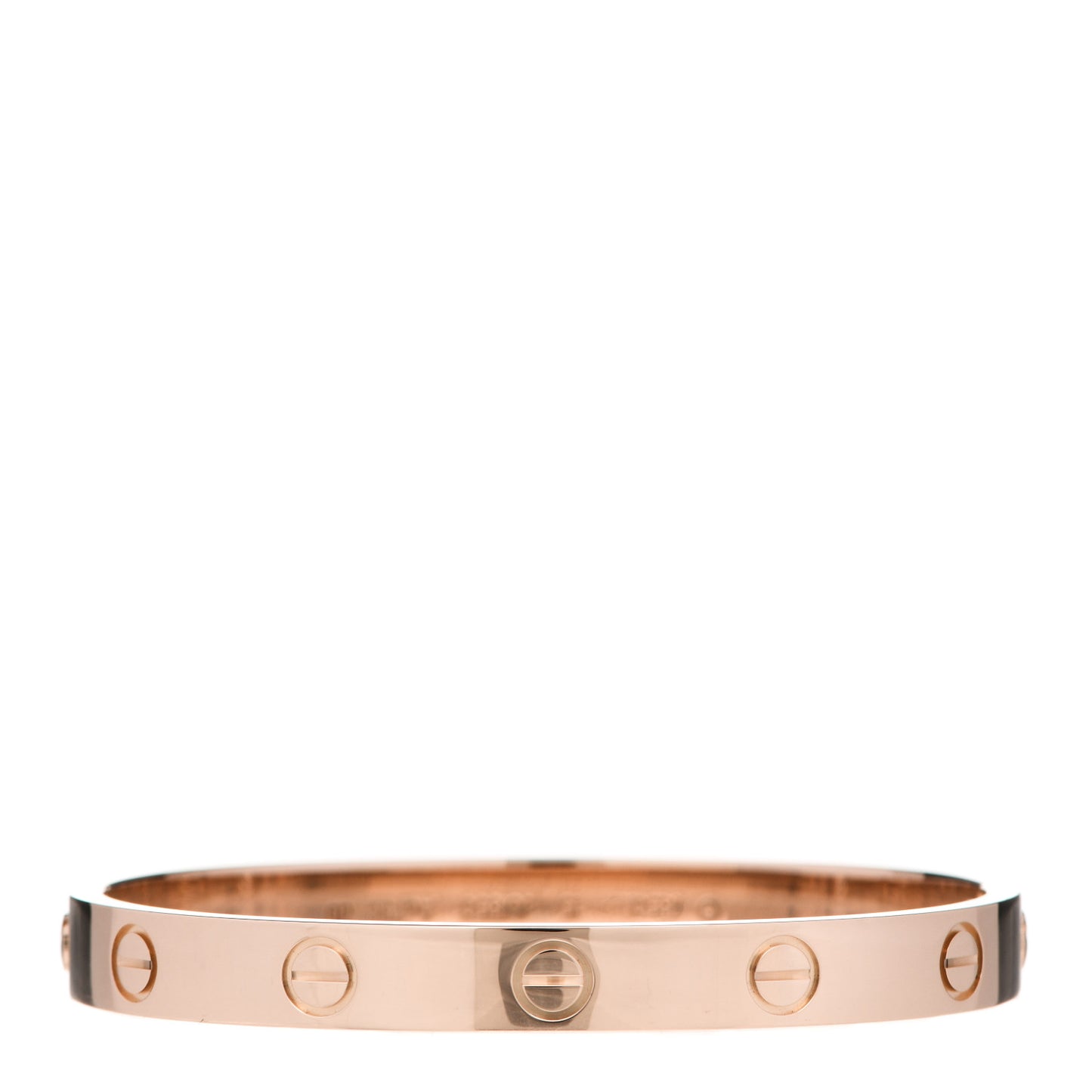 18K Pink Gold LOVE Bracelet 15
