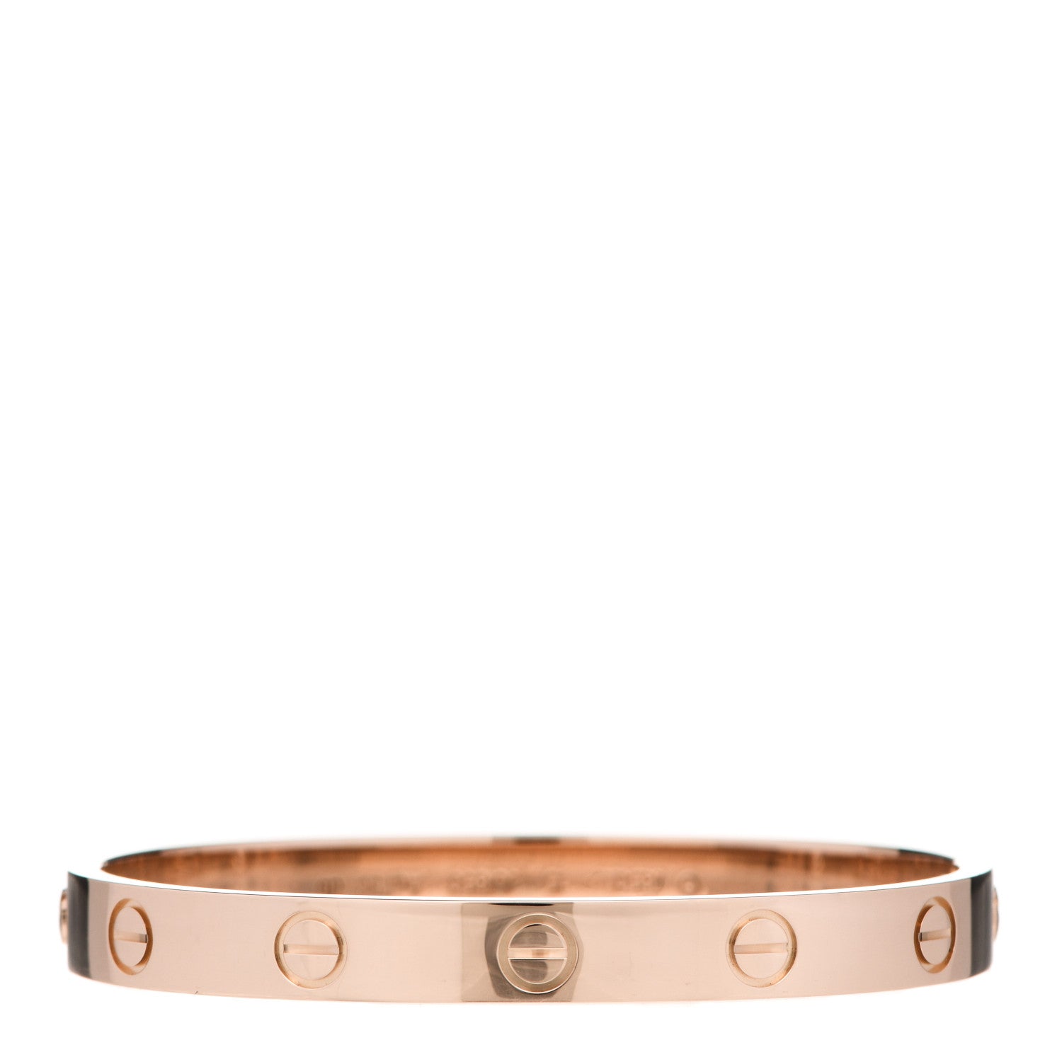 Cartier 18K Pink Gold LOVE Bracelet 15 1 of 5