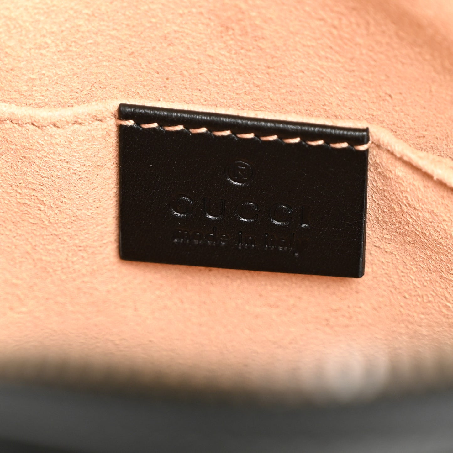 Calfskin Matelasse GG Marmont Belt Bag 85 34 Black
