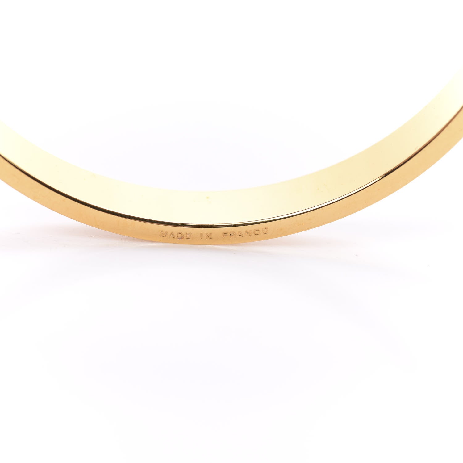 Hermes Courchevel Kelly Lock Cadena Bracelet Jaune 5 of 6