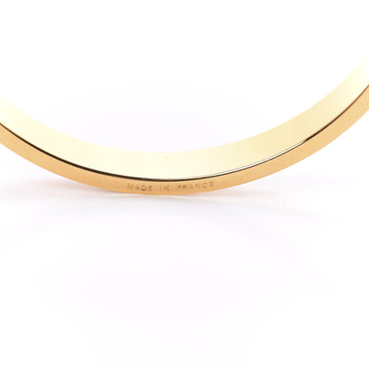 Hermes Courchevel Kelly Lock Cadena Bracelet Jaune 5 of 6