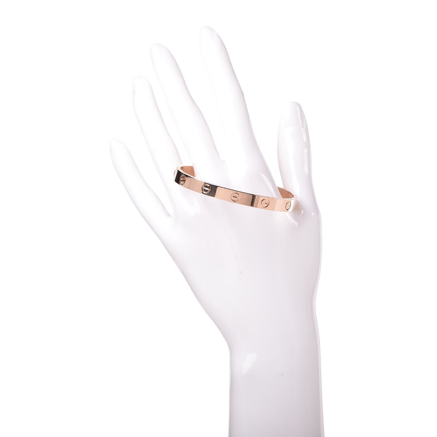 18K Pink Gold LOVE Bracelet 17