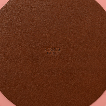 Hermes Lacquered Wood Large Boudoir Box Pivoine Poudre 6 of 9