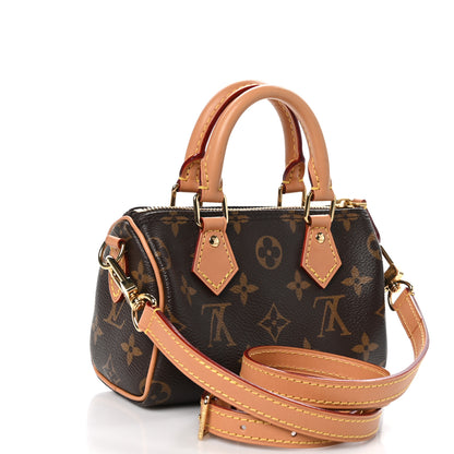 Louis Vuitton Monogram Nano Speedy Bandouliere 3 of 10